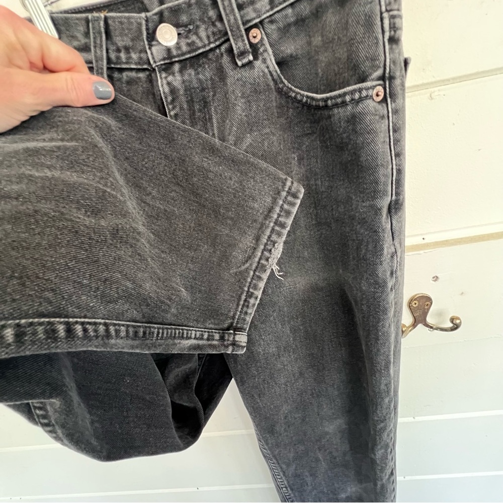 Levi's Black Straight-Leg Jeans - Picture 9 of 11
